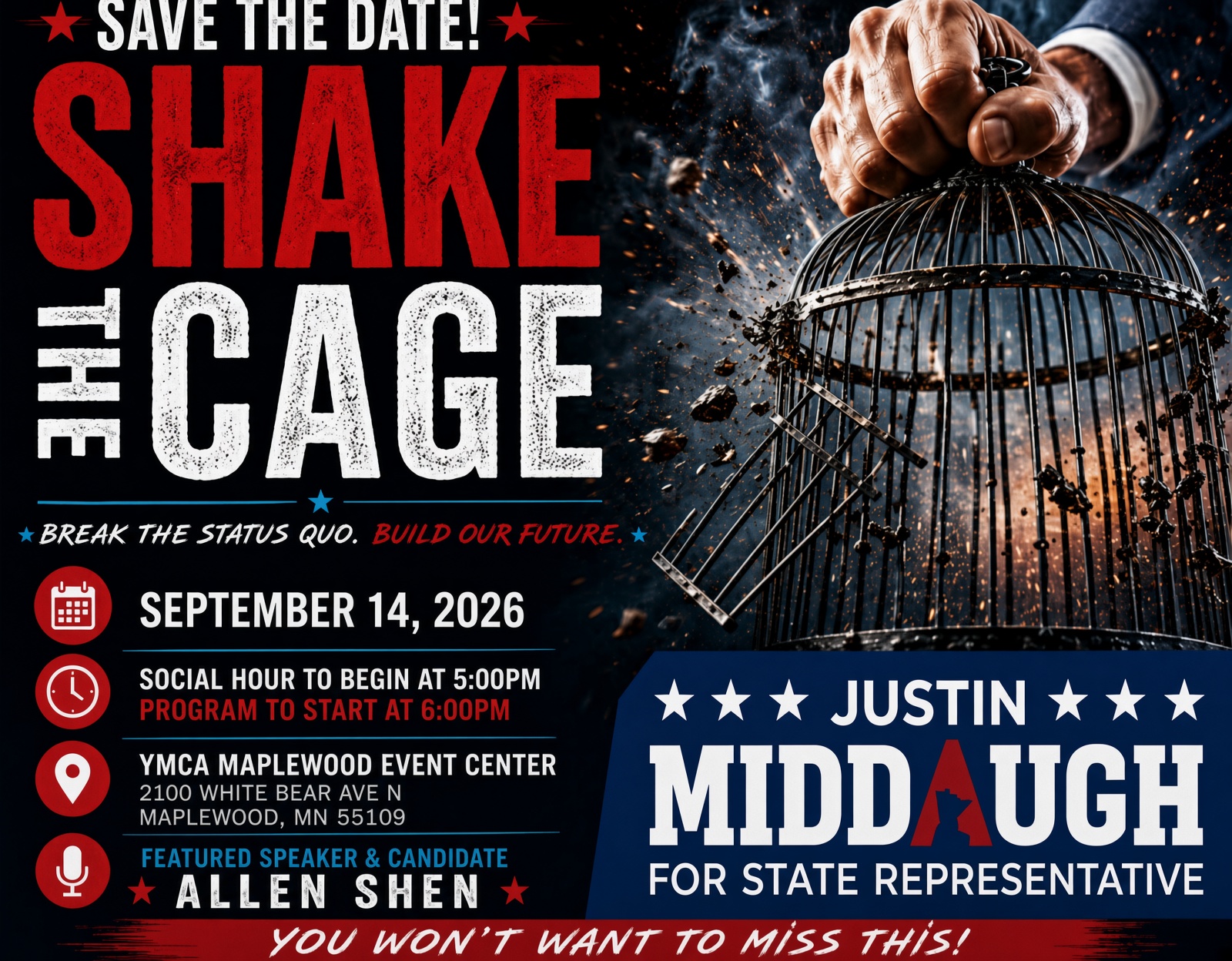 Shake the Cage Event